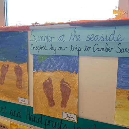 360 Centre Camber Sands inspired art!